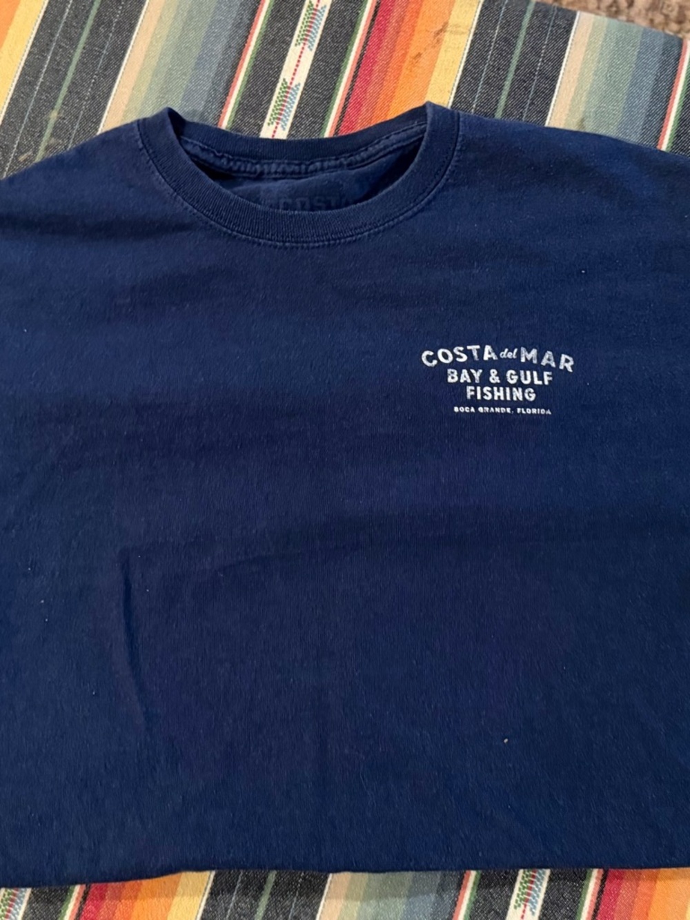 Costa del Mar Bay & Gulf Fishing Navy Tee